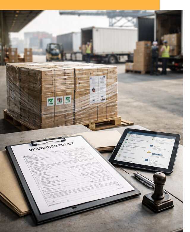 Страхование международных грузов от 3634 руб, полная защита