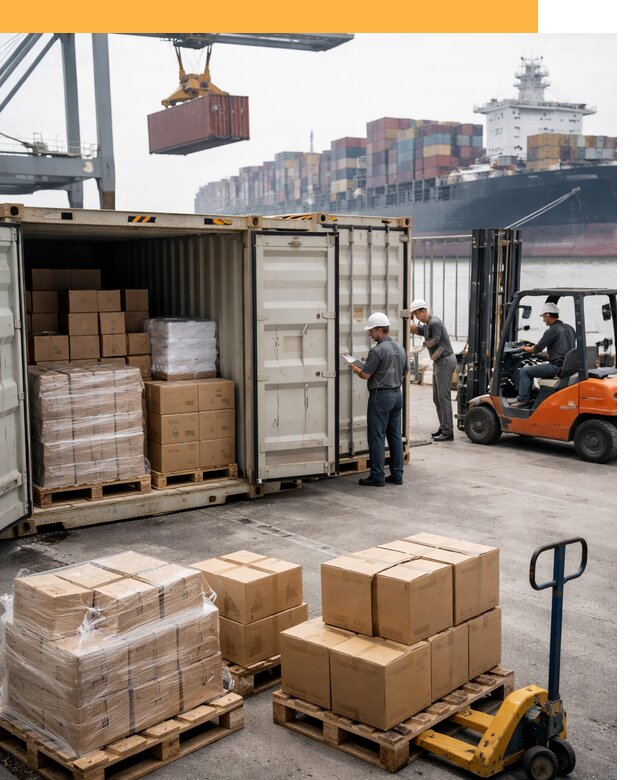 Контейнерные перевозки из Китая под ключ от 124608 руб/контейнер