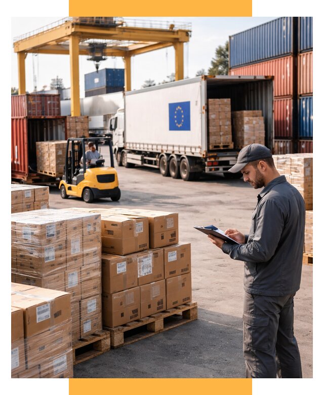 Доставка грузов из Европы от 12461 р., логистика СетСервис-Нпа