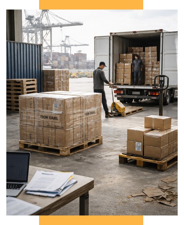 Доставка грузов из Израиля от 15576 р., логистика от СетСервис-Нпа