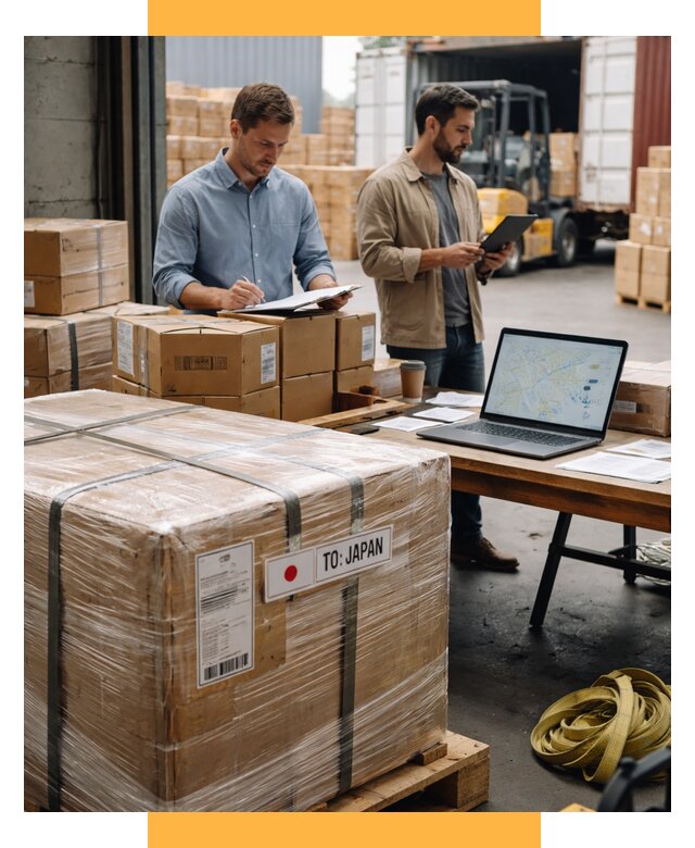 Доставка грузов в Японию от 25960 р., логистика СетСервис-Нпа