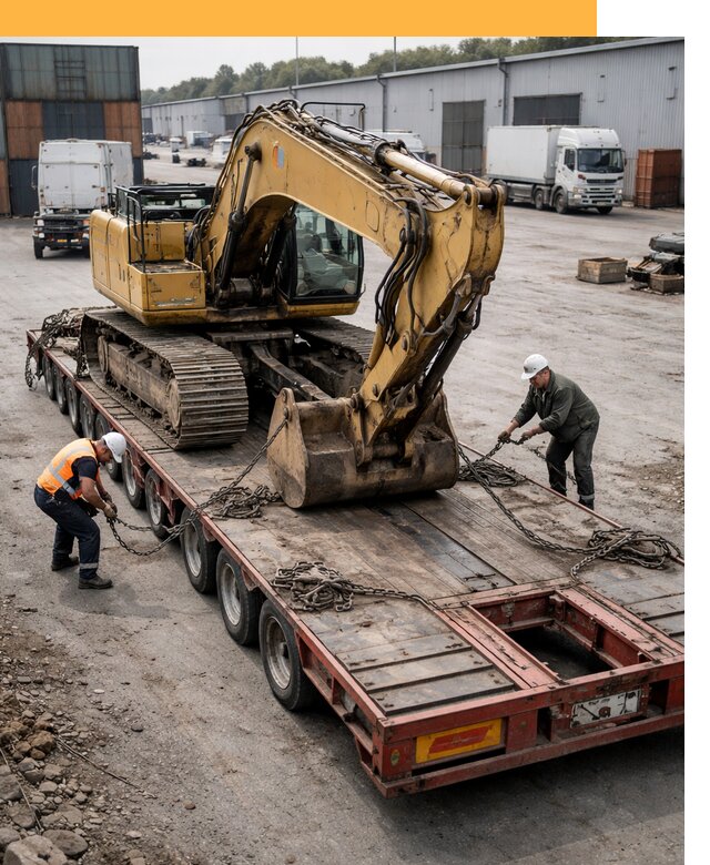 Перевозка спецтехники по России и миру от 46728 руб