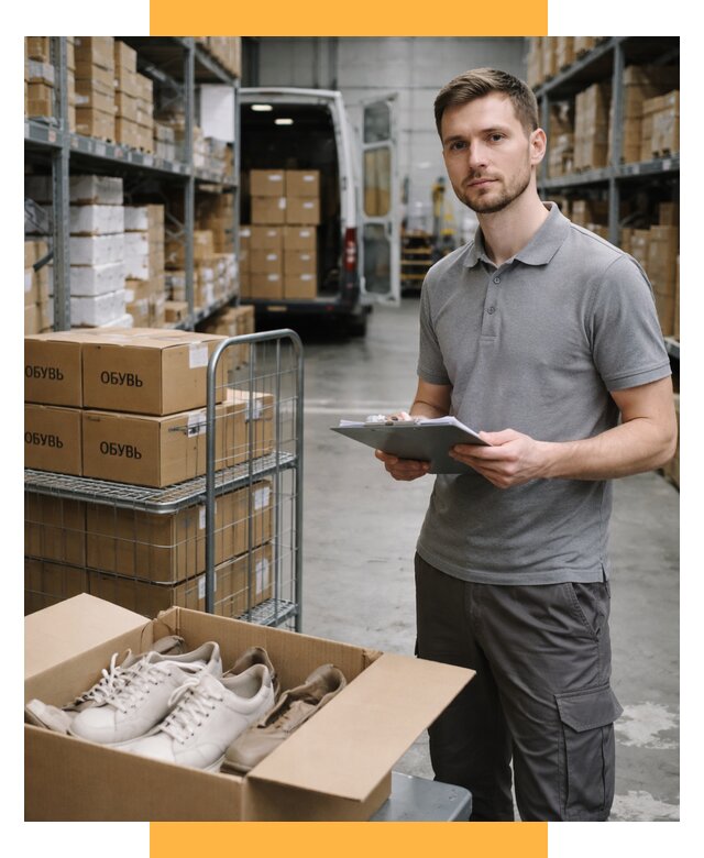 Доставка обуви из Китая и Турции от 4673 р. СетСервис-Нпа