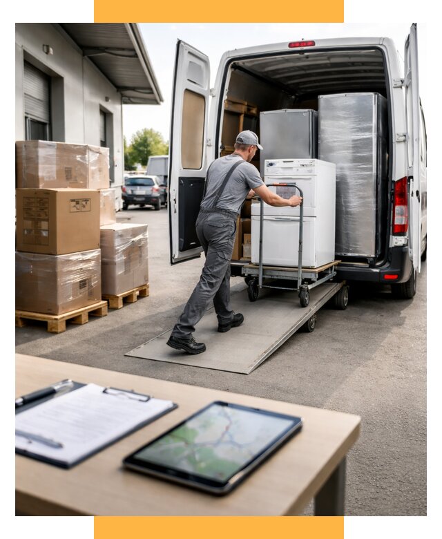 Перевозка бытовой техники от 6750 р. - логистика СетСервис-Нпа