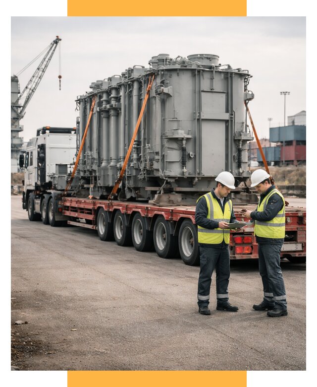 Перевозка негабаритных грузов под ключ от 124608 р., СетСервис-Нпа