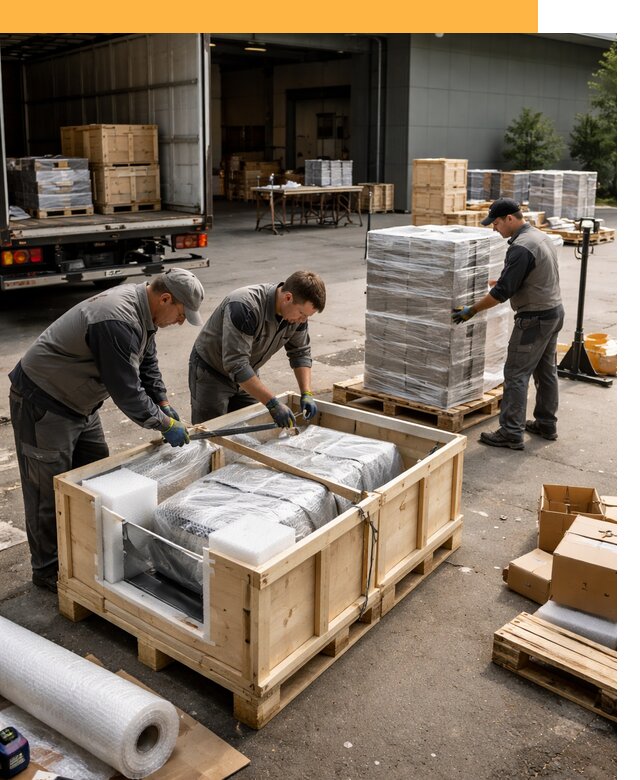 Перевозка выставочных грузов по миру от 25960 руб за м2 с таможней