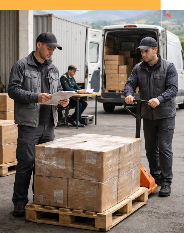 Доставка грузов через Армению, быстрая таможенная очистка от 25960