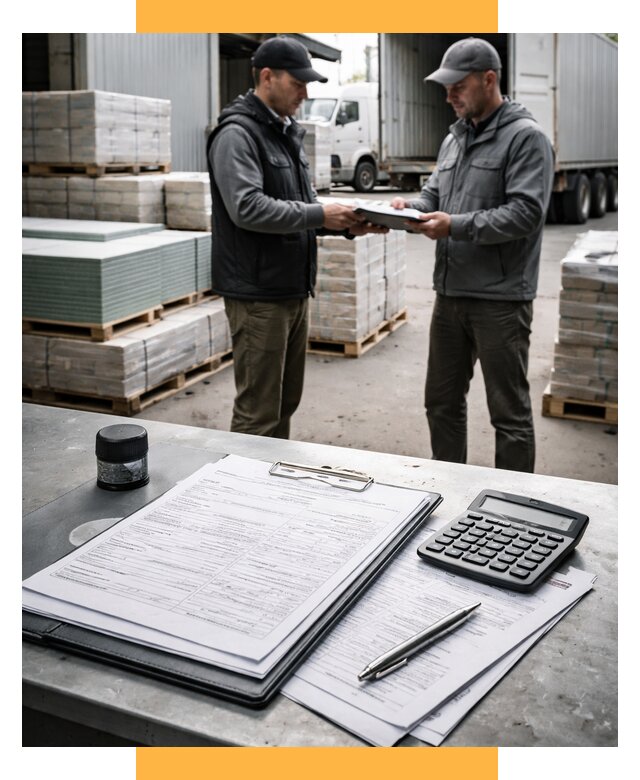 Таможенное оформление стройматериалов от 8826 р. | СетСервис-Нпа
